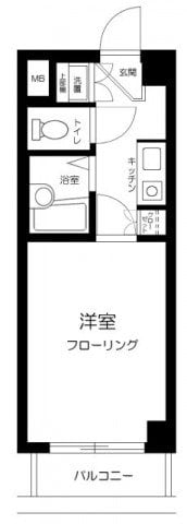 戸越銀座駅 徒歩6分 7階の物件間取画像