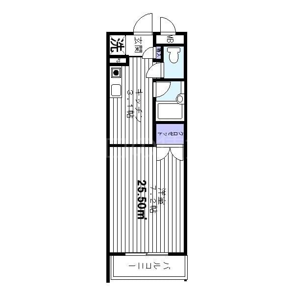 アビタ池上の物件間取画像