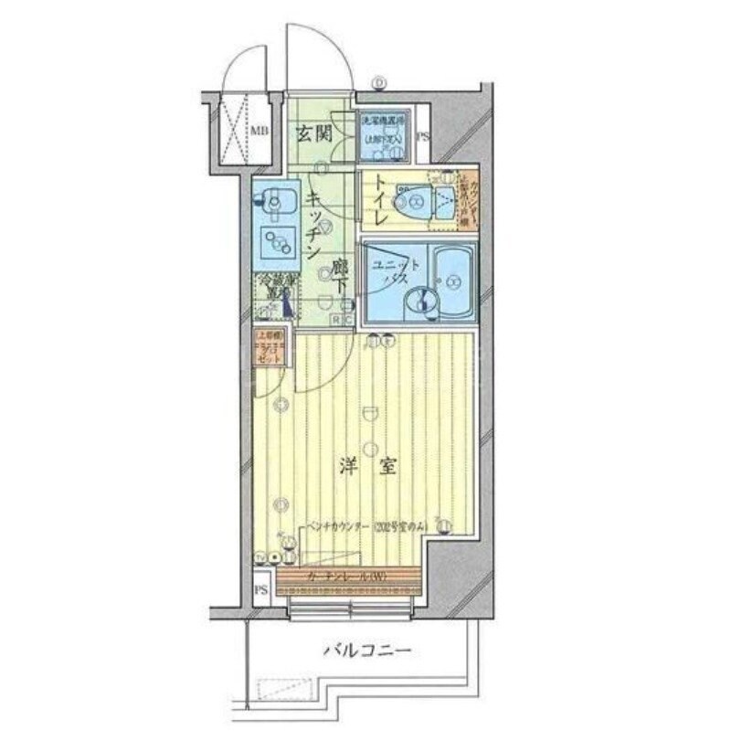 ルーブル大森町の物件間取画像