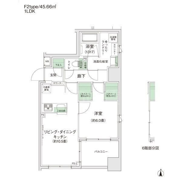 スタイリオ蒲田Ⅱの物件間取画像