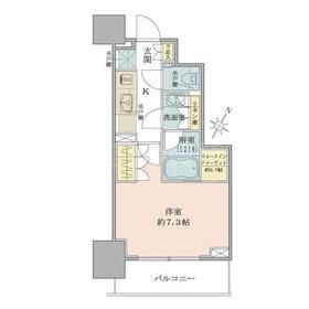 ザ・パークワンズ品川戸越の物件間取画像