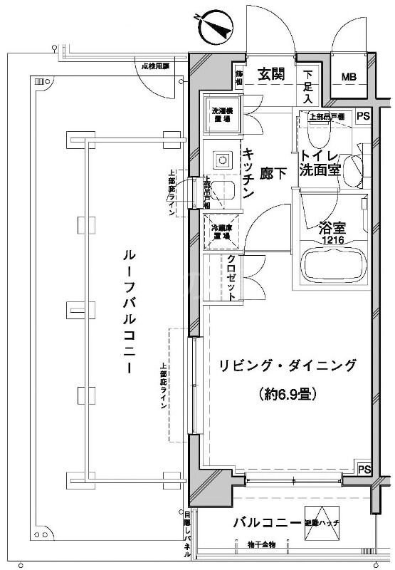 ＴＨＥパームス田園調布の物件間取画像