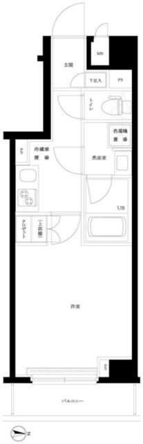 ルーブル蒲田南七番館の物件間取画像