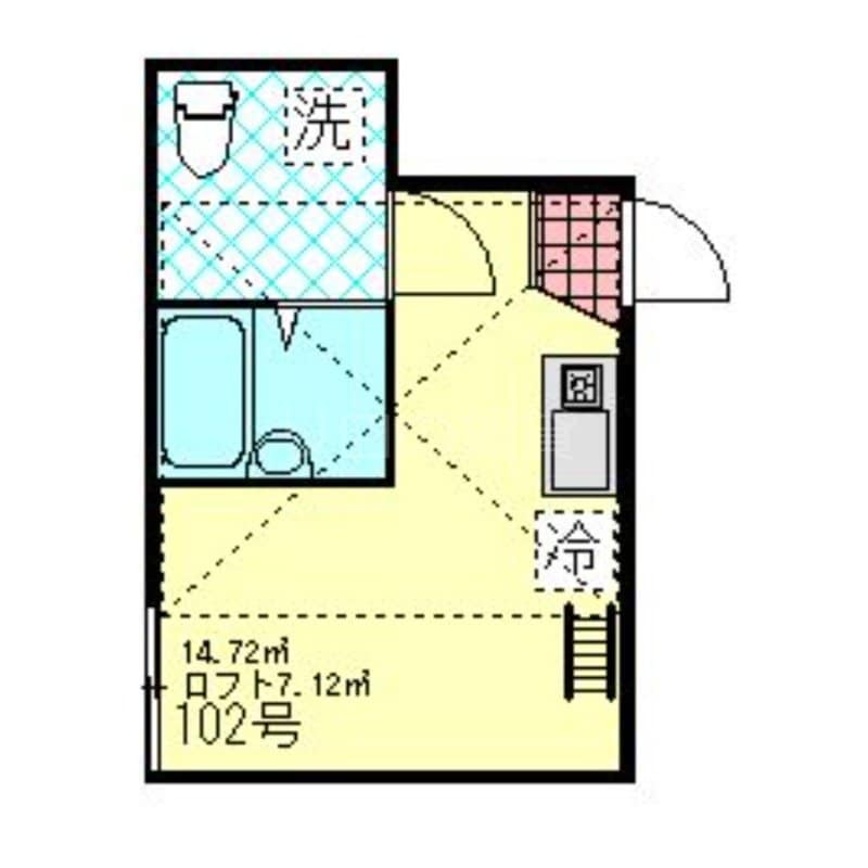 インベスト羽田Iの物件間取画像