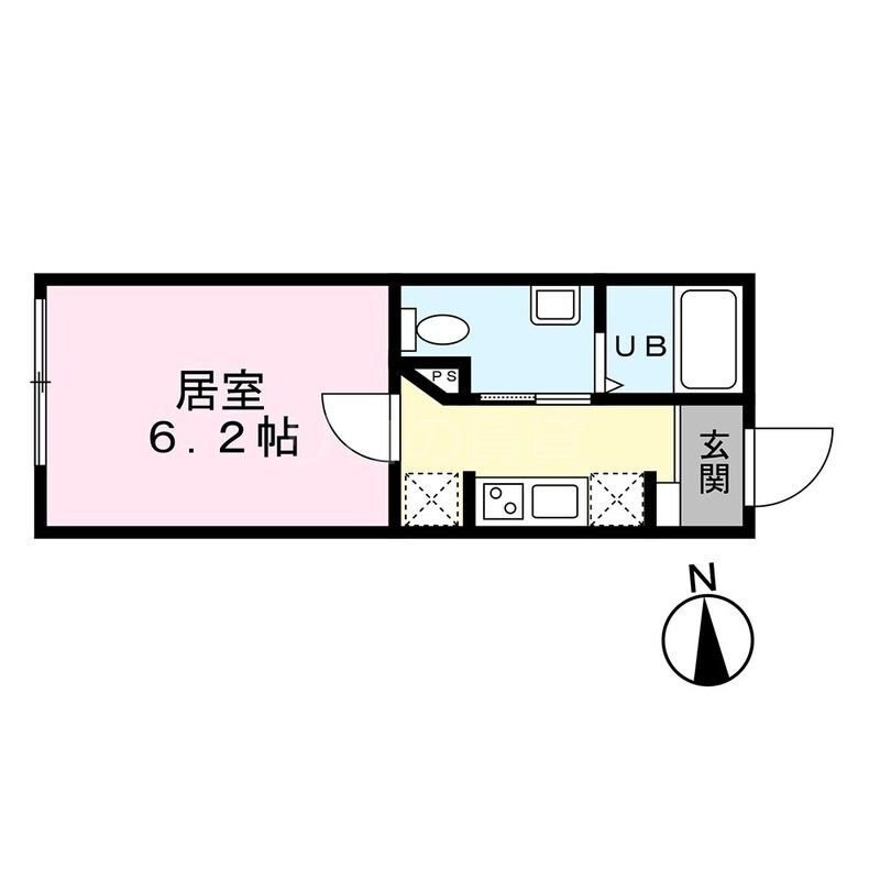 パークアローズ大森の物件間取画像