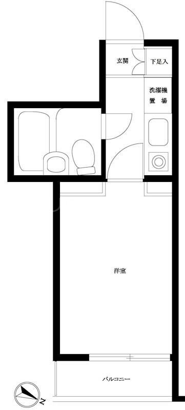 物件間取画像