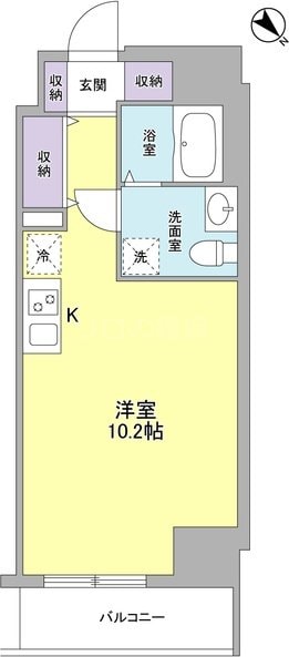 スタイリオ中延の物件間取画像