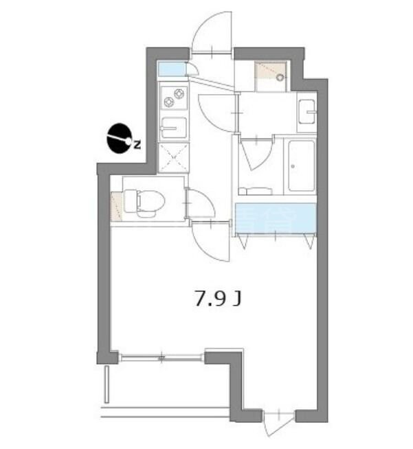 アリシアコート多摩川の物件間取画像