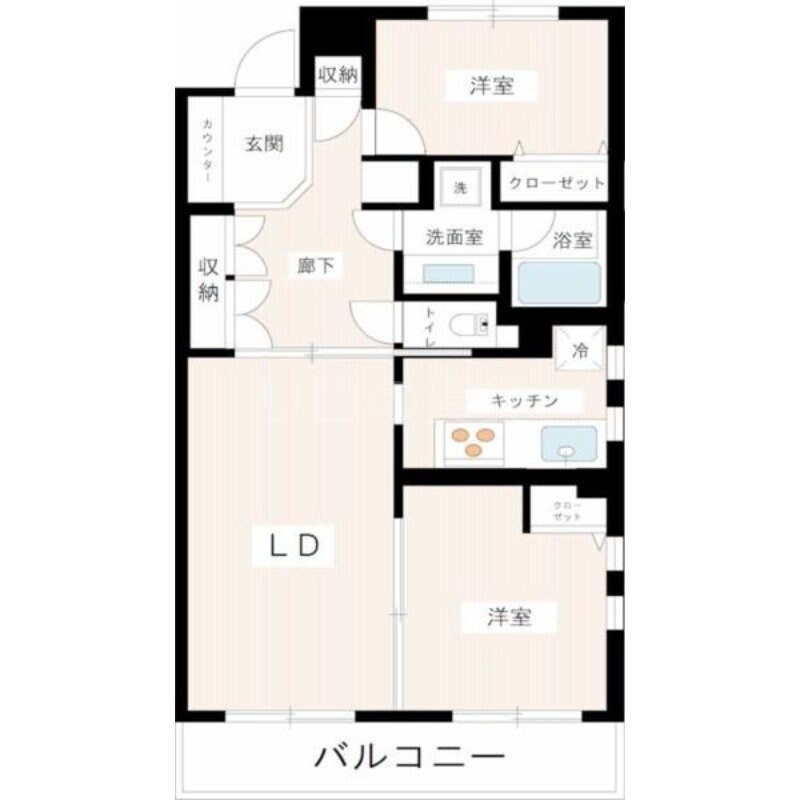 グランベルデ馬込坂の物件間取画像