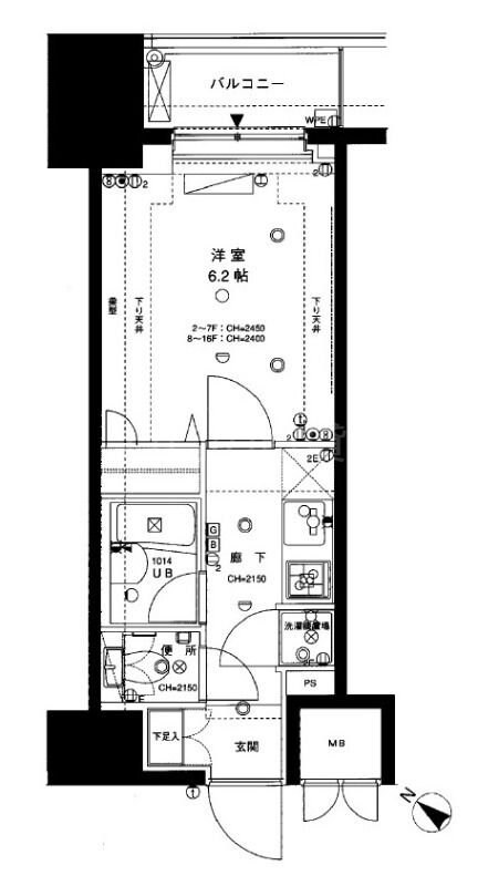 東京蒲田スクエアタワーの物件間取画像