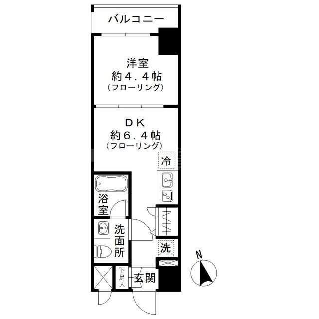 スパシエ大森の物件間取画像