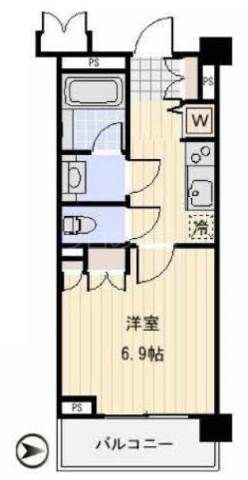 プロスペクト大森海岸の物件間取画像