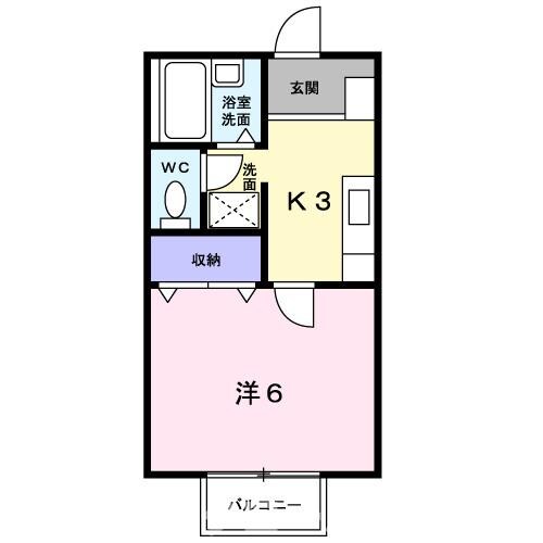 エトワールハイツの物件間取画像