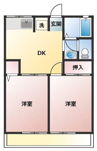 グランコートTの物件間取画像