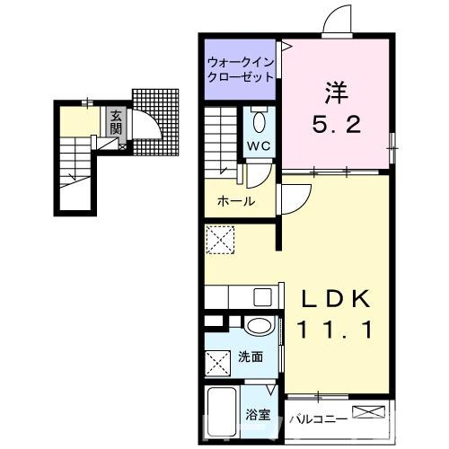 エアリーファインⅡの物件間取画像