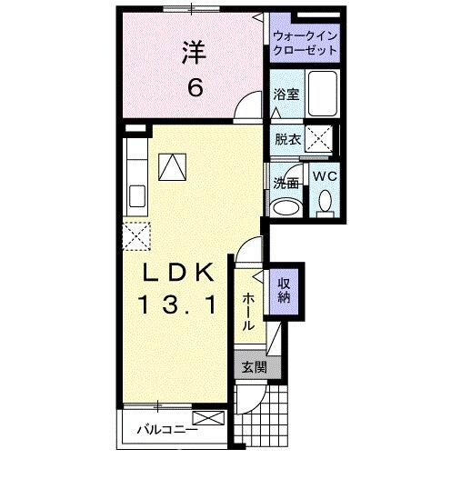 ヴィータフェリーチェⅢの物件間取画像