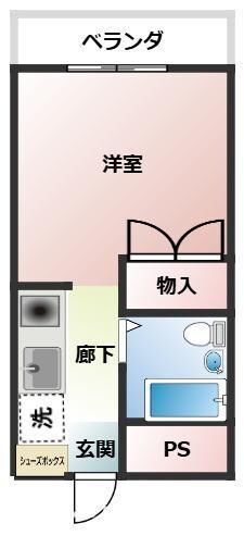 マリオン城北の物件間取画像