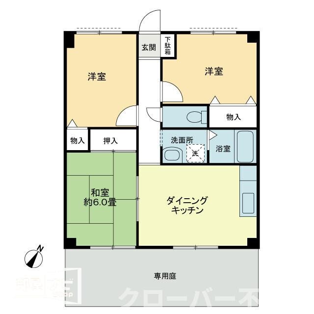 フィネス坂本の物件間取画像