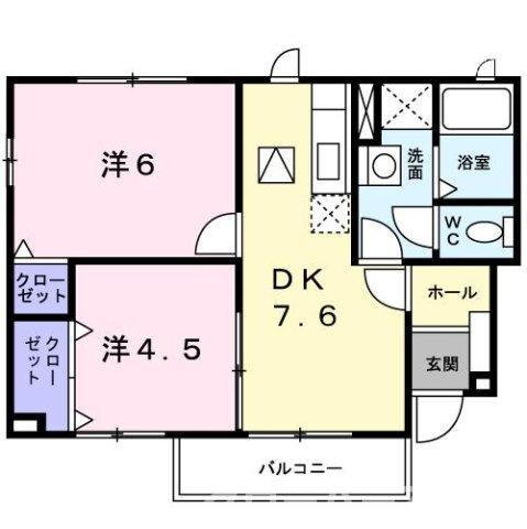 物件間取画像