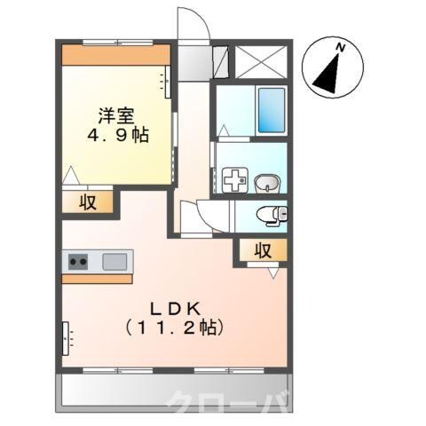 アルページュの物件間取画像