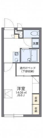 レオパレス楓の物件間取画像