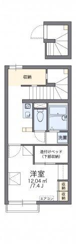 レオパレスソウミの物件間取画像