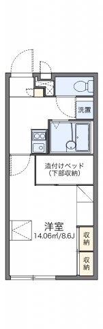 レオパレス富士見の物件間取画像