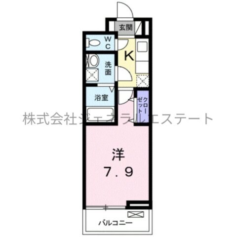 楽園の物件間取画像