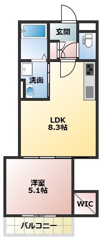 フォレストクリエオーレ上島町弐番館の物件間取画像