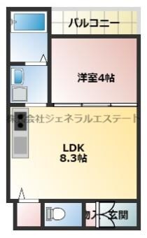 F asecia Mizarの物件間取画像