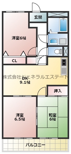 ルミエール高柳の物件間取画像