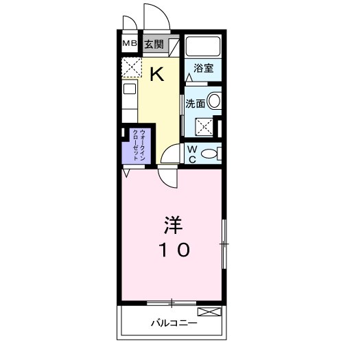 サンローレルの物件間取画像