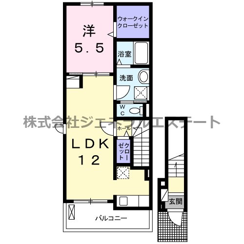 ベル　メゾン忍ケ丘の物件間取画像