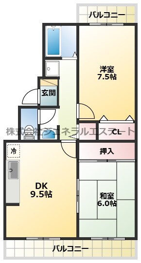 サンエクセレンスの物件間取画像