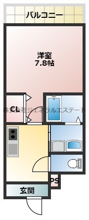 フジパレス萱島信和町Ⅰ番館の物件間取画像