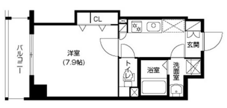 アーバネックス六甲道の物件間取画像