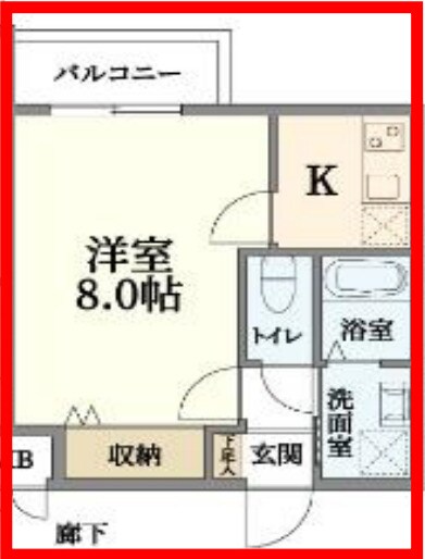 フローレンス甲南町の物件間取画像