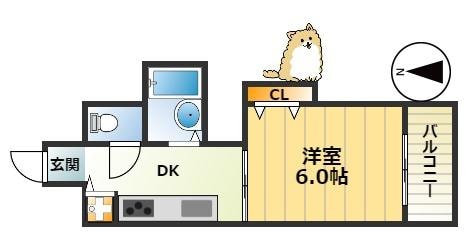 VILLA SAISONの物件間取画像