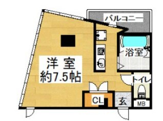 エルマール御影の物件間取画像