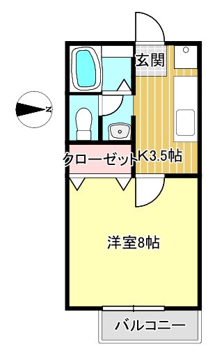 物件間取画像