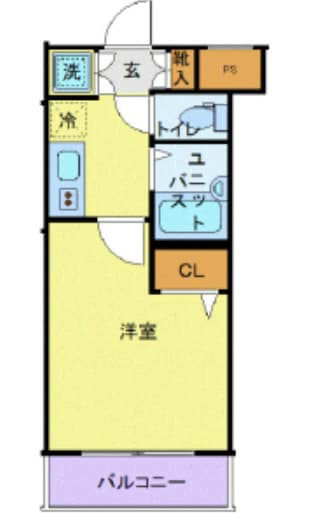 スカイコート練馬桜台の物件間取画像