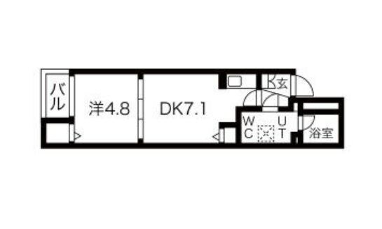 パティーナ中野の物件間取画像