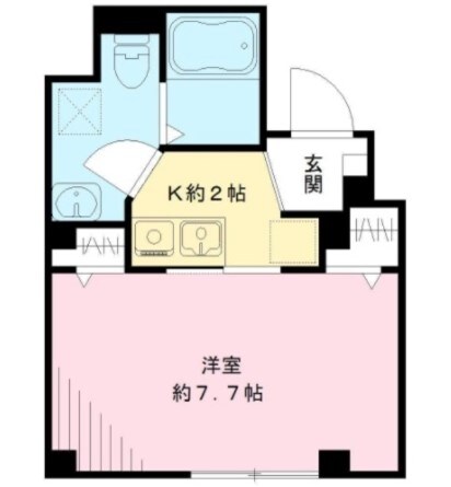 池袋駅 徒歩10分 3階の物件間取画像