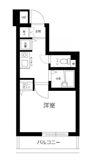 メインステージ護国寺の物件間取画像