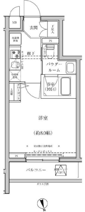 パティーナ大森Ｄｕｏの物件間取画像