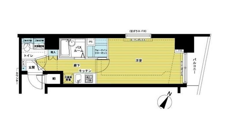 トーシンフェニックス日本橋浜町弐番館の物件間取画像