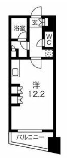 淡路町駅 徒歩2分 9階の物件間取画像