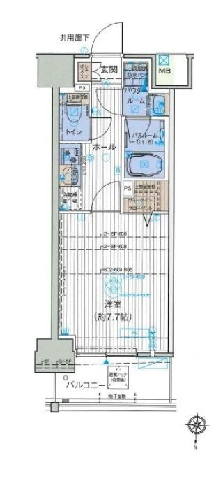 森下駅 徒歩6分 3階の物件間取画像