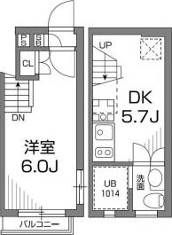 グランアセット千鳥町の物件間取画像