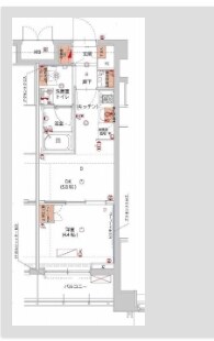 江戸川橋駅 徒歩5分 4階の物件間取画像